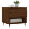 vidaXL Coffee Table Brown Oak 50x46x50 cm Engineered Wood