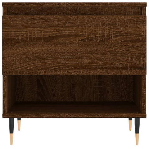 vidaXL Coffee Table Brown Oak 50x46x50 cm Engineered Wood