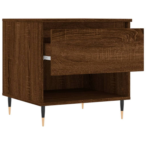 vidaXL Coffee Tables 2 pcs Brown Oak 50x46x50 cm Engineered Wood