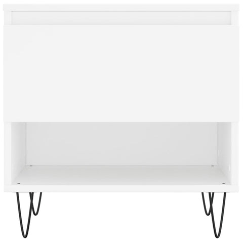 vidaXL Coffee Table White 50x46x50 cm Engineered Wood