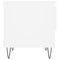 vidaXL Coffee Table White 50x46x50 cm Engineered Wood