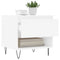vidaXL Coffee Tables 2 pcs White 50x46x50 cm Engineered Wood