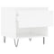 vidaXL Coffee Tables 2 pcs White 50x46x50 cm Engineered Wood