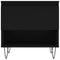 vidaXL Coffee Tables 2 pcs Black 50x46x50 cm Engineered Wood