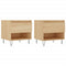 vidaXL Coffee Tables 2 pcs Sonoma Oak 50x46x50 cm Engineered Wood