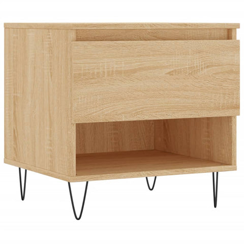vidaXL Coffee Tables 2 pcs Sonoma Oak 50x46x50 cm Engineered Wood