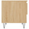 vidaXL Coffee Tables 2 pcs Sonoma Oak 50x46x50 cm Engineered Wood