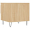 vidaXL Coffee Tables 2 pcs Sonoma Oak 50x46x50 cm Engineered Wood
