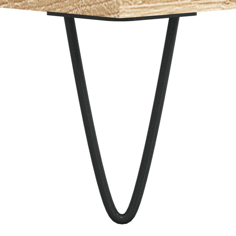 vidaXL Coffee Tables 2 pcs Sonoma Oak 50x46x50 cm Engineered Wood