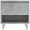 vidaXL Coffee Table Concrete Grey 50x46x50 cm Engineered Wood