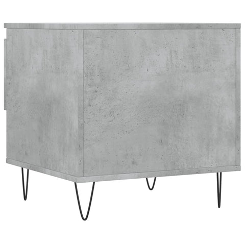 vidaXL Coffee Table Concrete Grey 50x46x50 cm Engineered Wood