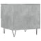 vidaXL Coffee Table Concrete Grey 50x46x50 cm Engineered Wood