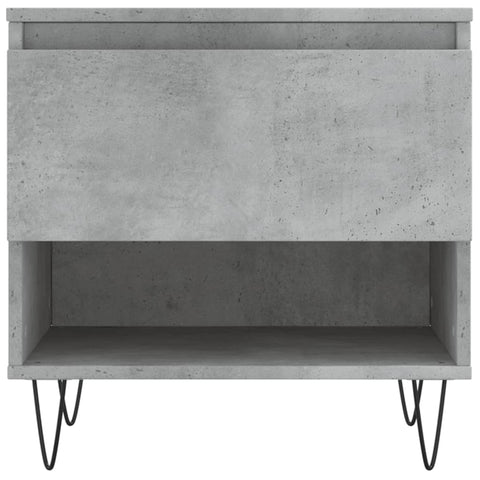 vidaXL Coffee Tables 2 pcs Concrete Grey 50x46x50 cm Engineered Wood