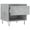 vidaXL Coffee Tables 2 pcs Concrete Grey 50x46x50 cm Engineered Wood