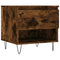 vidaXL Coffee Table Smoked Oak 50x46x50 cm Engineered Wood