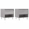 vidaXL Coffee Tables 2 pcs Grey Sonoma 50x46x50 cm Engineered Wood