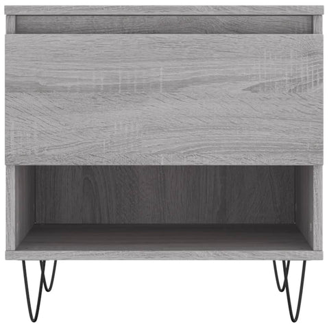 vidaXL Coffee Tables 2 pcs Grey Sonoma 50x46x50 cm Engineered Wood