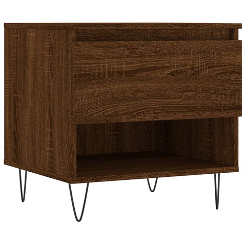 vidaXL Coffee Tables 2 pcs Brown Oak 50x46x50 cm Engineered Wood