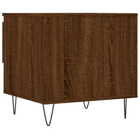 vidaXL Coffee Tables 2 pcs Brown Oak 50x46x50 cm Engineered Wood