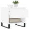 vidaXL Coffee Tables 2 pcs White 50x46x50 cm Engineered Wood