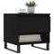 vidaXL Coffee Table Black 50x46x50 cm Engineered Wood