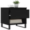 vidaXL Coffee Table Black 50x46x50 cm Engineered Wood