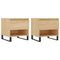 vidaXL Coffee Tables 2 pcs Sonoma Oak 50x46x50 cm Engineered Wood