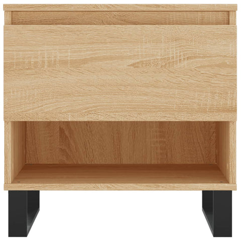 vidaXL Coffee Tables 2 pcs Sonoma Oak 50x46x50 cm Engineered Wood