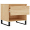 vidaXL Coffee Tables 2 pcs Sonoma Oak 50x46x50 cm Engineered Wood