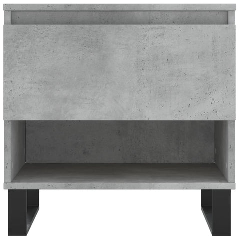 vidaXL Coffee Table Concrete Grey 50x46x50 cm Engineered Wood