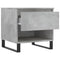 vidaXL Coffee Tables 2 pcs Concrete Grey 50x46x50 cm Engineered Wood
