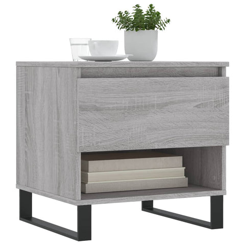vidaXL Coffee Tables 2 pcs Grey Sonoma 50x46x50 cm Engineered Wood