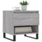 vidaXL Coffee Tables 2 pcs Grey Sonoma 50x46x50 cm Engineered Wood