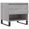 vidaXL Coffee Tables 2 pcs Grey Sonoma 50x46x50 cm Engineered Wood