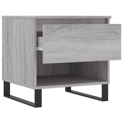 vidaXL Coffee Tables 2 pcs Grey Sonoma 50x46x50 cm Engineered Wood