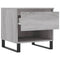 vidaXL Coffee Tables 2 pcs Grey Sonoma 50x46x50 cm Engineered Wood