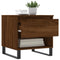 vidaXL Coffee Table Brown Oak 50x46x50 cm Engineered Wood