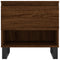 vidaXL Coffee Table Brown Oak 50x46x50 cm Engineered Wood