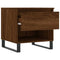 vidaXL Coffee Table Brown Oak 50x46x50 cm Engineered Wood