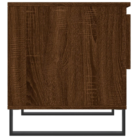 vidaXL Coffee Table Brown Oak 50x46x50 cm Engineered Wood