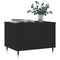 vidaXL Coffee Table Black 60x44.5x45 cm Engineered Wood