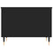 vidaXL Coffee Table Black 60x44.5x45 cm Engineered Wood