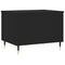 vidaXL Coffee Table Black 60x44.5x45 cm Engineered Wood