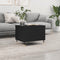 vidaXL Coffee Table Black 60x44.5x45 cm Engineered Wood