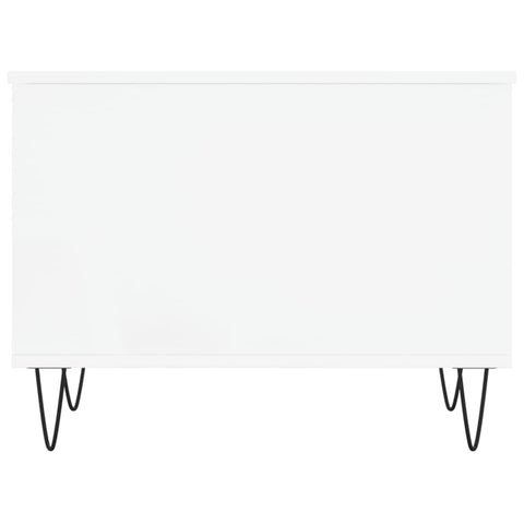 vidaXL Coffee Table White 60x44.5x45 cm Engineered Wood