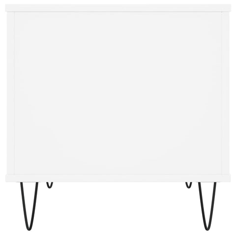 vidaXL Coffee Table White 60x44.5x45 cm Engineered Wood