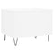 vidaXL Coffee Table White 60x44.5x45 cm Engineered Wood