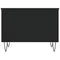 vidaXL Coffee Table Black 60x44.5x45 cm Engineered Wood