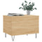 vidaXL Coffee Table Sonoma Oak 60x44.5x45 cm Engineered Wood