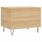 vidaXL Coffee Table Sonoma Oak 60x44.5x45 cm Engineered Wood